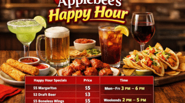 Applebee's Happy Hour Menu