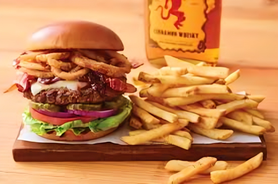 Whiskey Bacon Burger