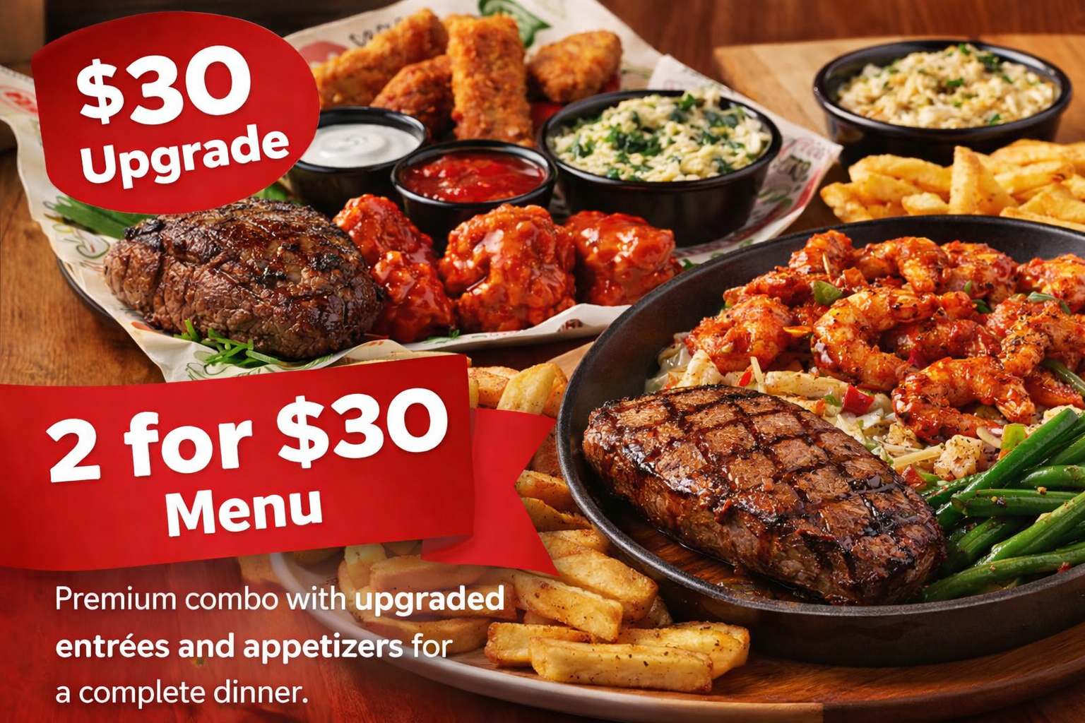 Applebee's 2 for $30 Deal